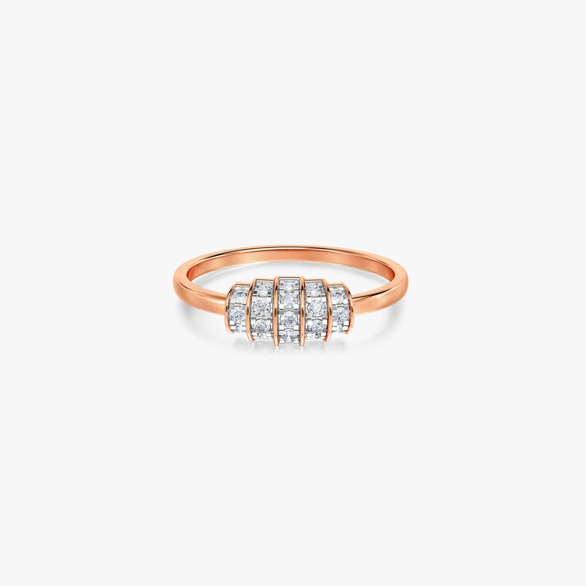Rose Gold Veloura Lab Grown Diamond Ring (Size 12)
