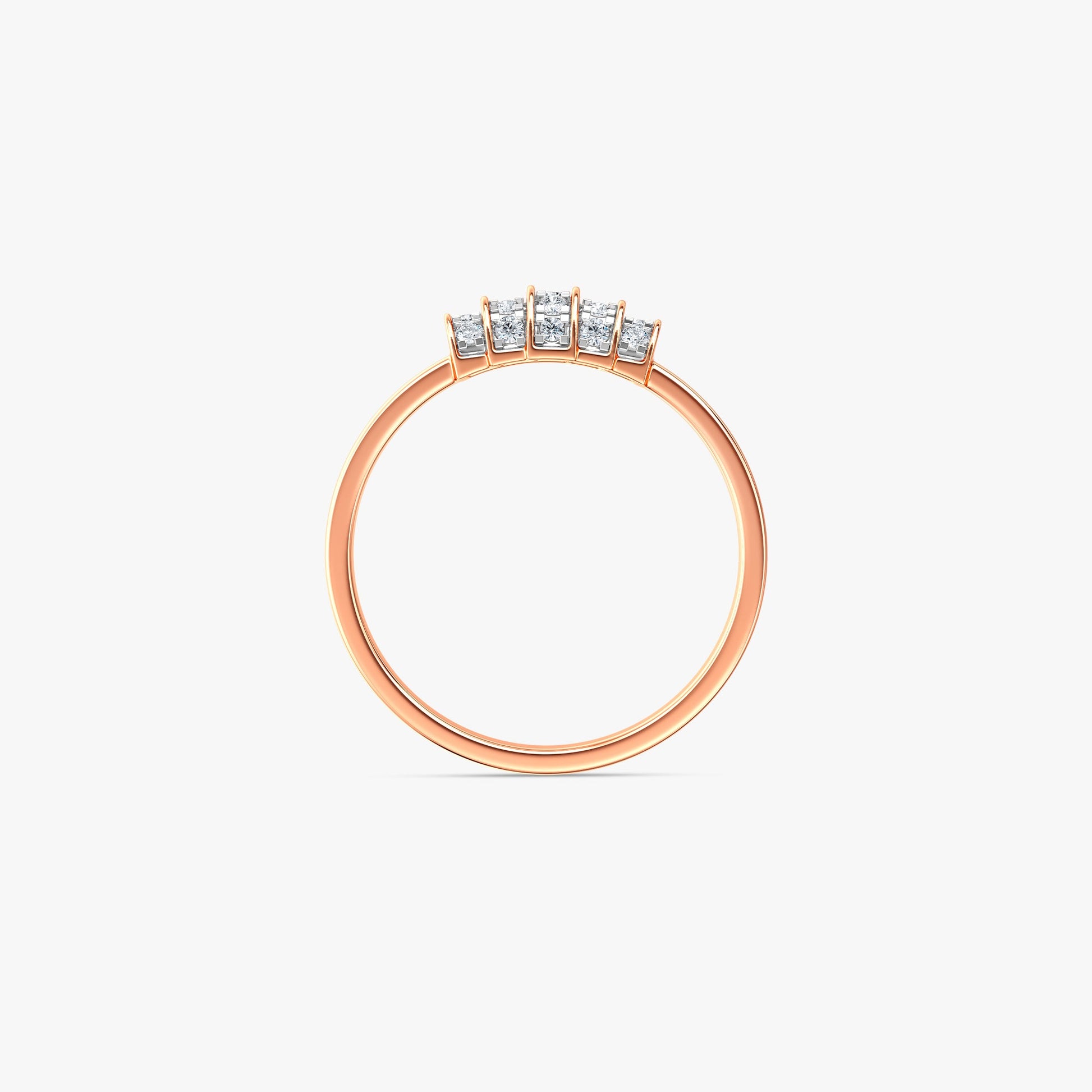 Rose Gold Veloura Lab Grown Diamond Ring (Size 12)