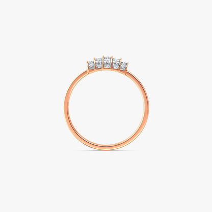 Rose Gold Veloura Lab Grown Diamond Ring (Size 12)