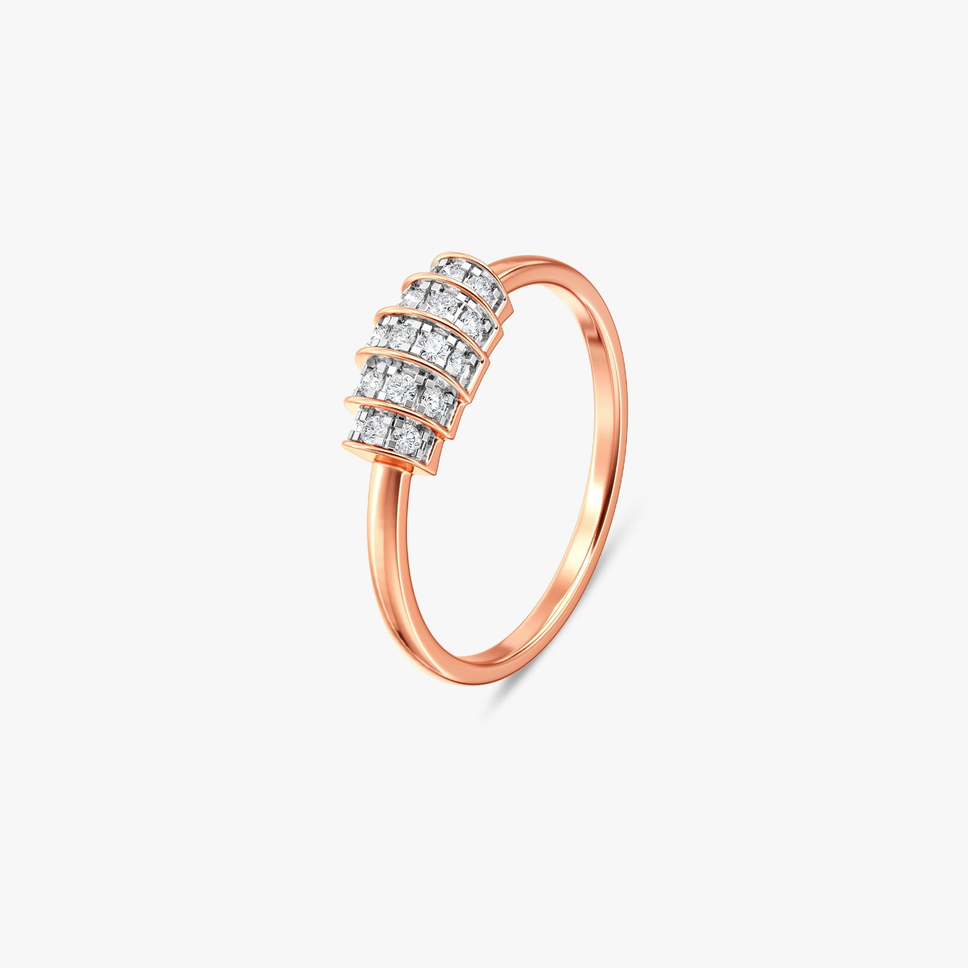 Rose Gold Veloura Lab Grown Diamond Ring (Size 12)