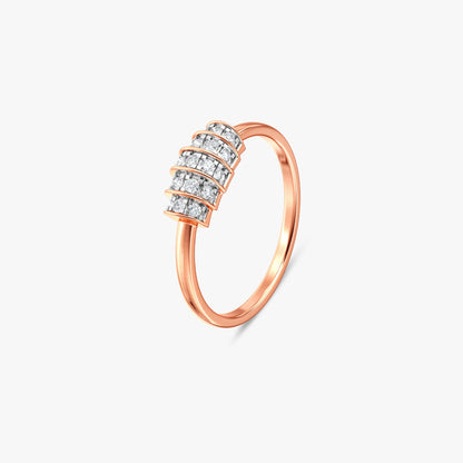 Rose Gold Veloura Lab Grown Diamond Ring (Size 12)