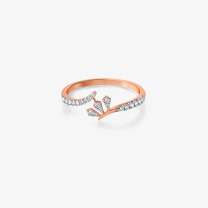 Rose Gold Rayelle Lab Grown Diamond Ring