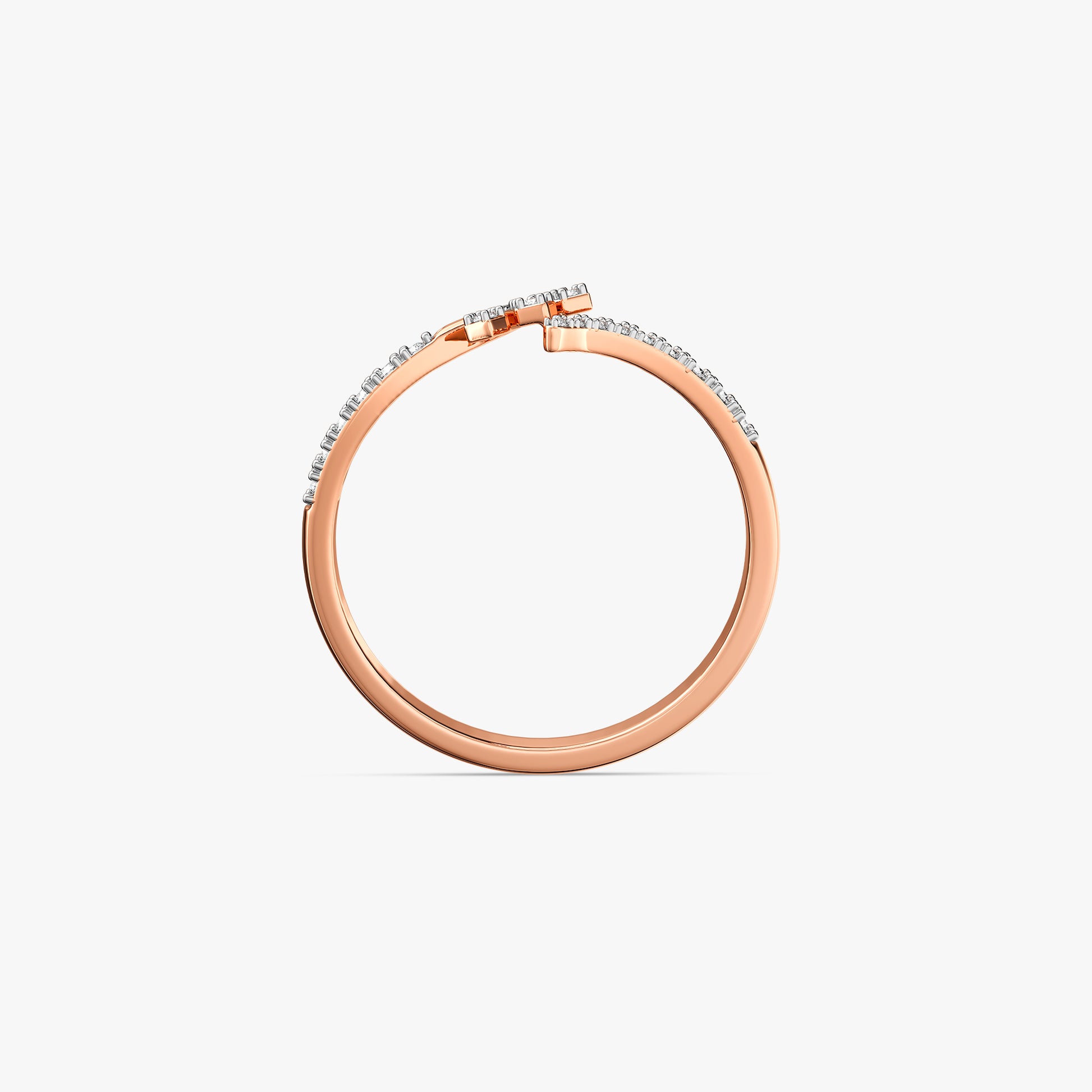 Rose Gold Rayelle Lab Grown Diamond Ring