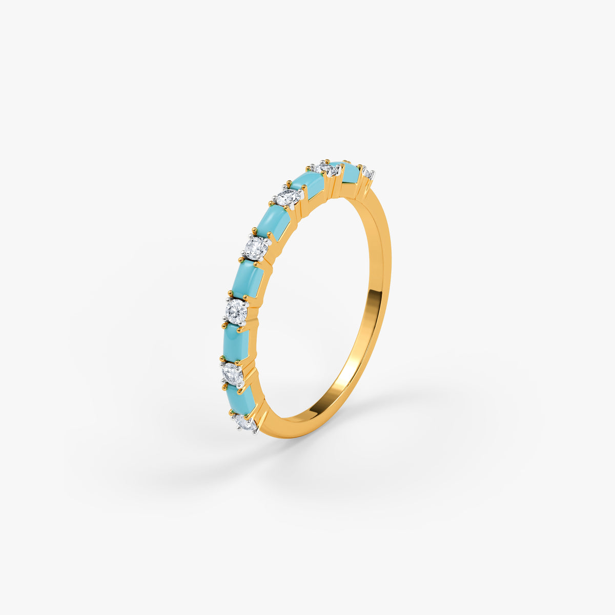 Gold Dyulok Lab Grown Diamond Ring (Size 12)