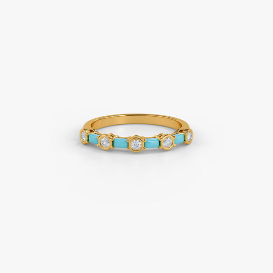 Gold Digambar Lab Grown Diamond Ring (Size 12)