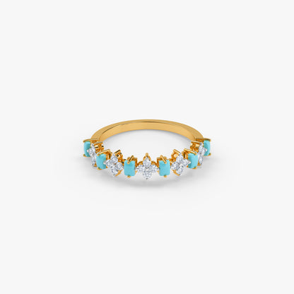 Gold Sepehr Lab Grown Diamond Ring (Size 12)