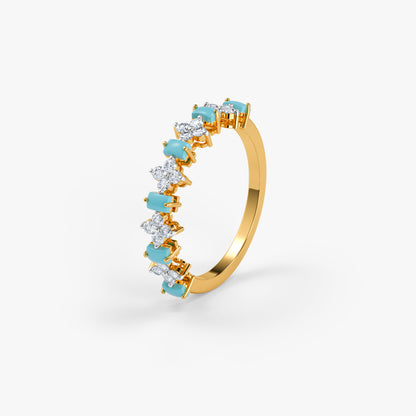 Gold Sepehr Lab Grown Diamond Ring (Size 12)