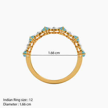 Gold Sepehr Lab Grown Diamond Ring (Size 12)