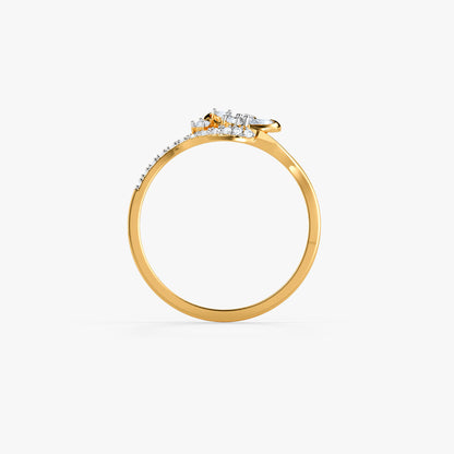 Gold Avenna Lab Grown Diamond Ring (Size 12)