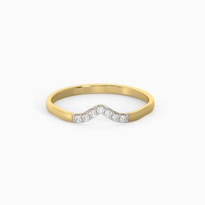 Gold Rise Diamond Ring