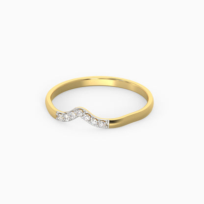 Gold Rise Diamond Ring