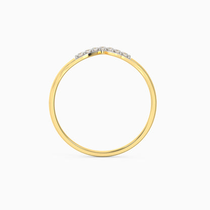 Gold Rise Diamond Ring