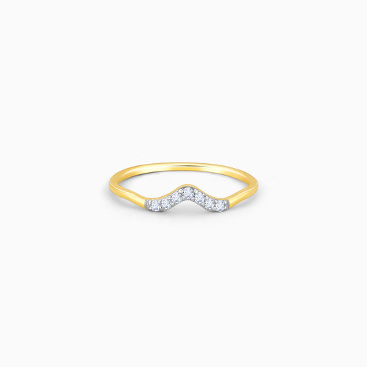 Gold Rise Diamond Ring