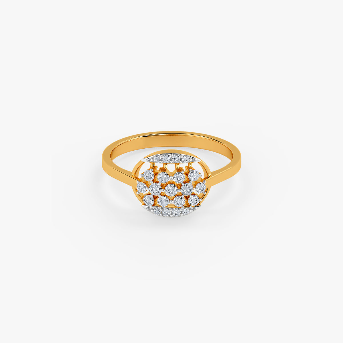 Gold Your Radiance Lab Grown Diamond Ring (Size 12)