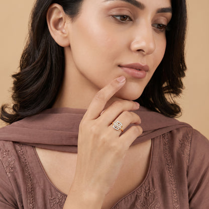 Gold Your Radiance Lab Grown Diamond Ring (Size 12)