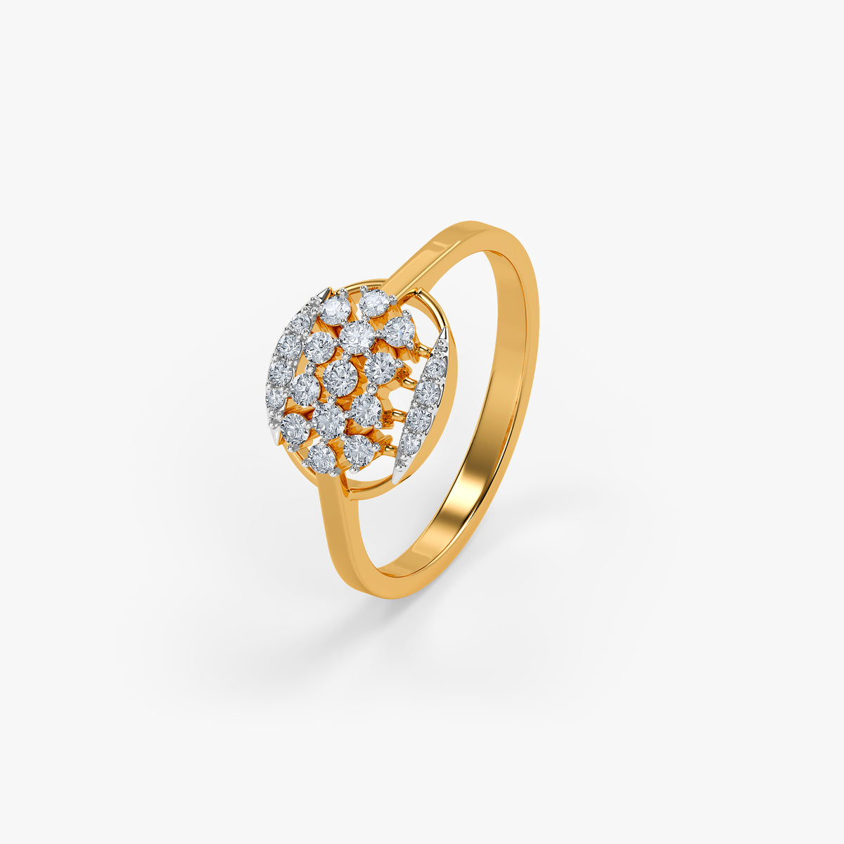 Gold Your Radiance Lab Grown Diamond Ring (Size 12)