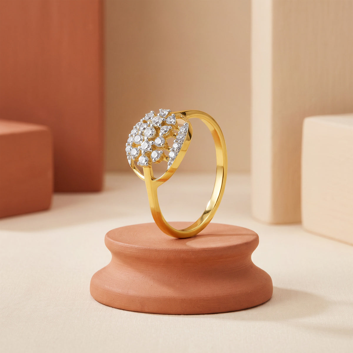 Gold Your Radiance Lab Grown Diamond Ring (Size 12)