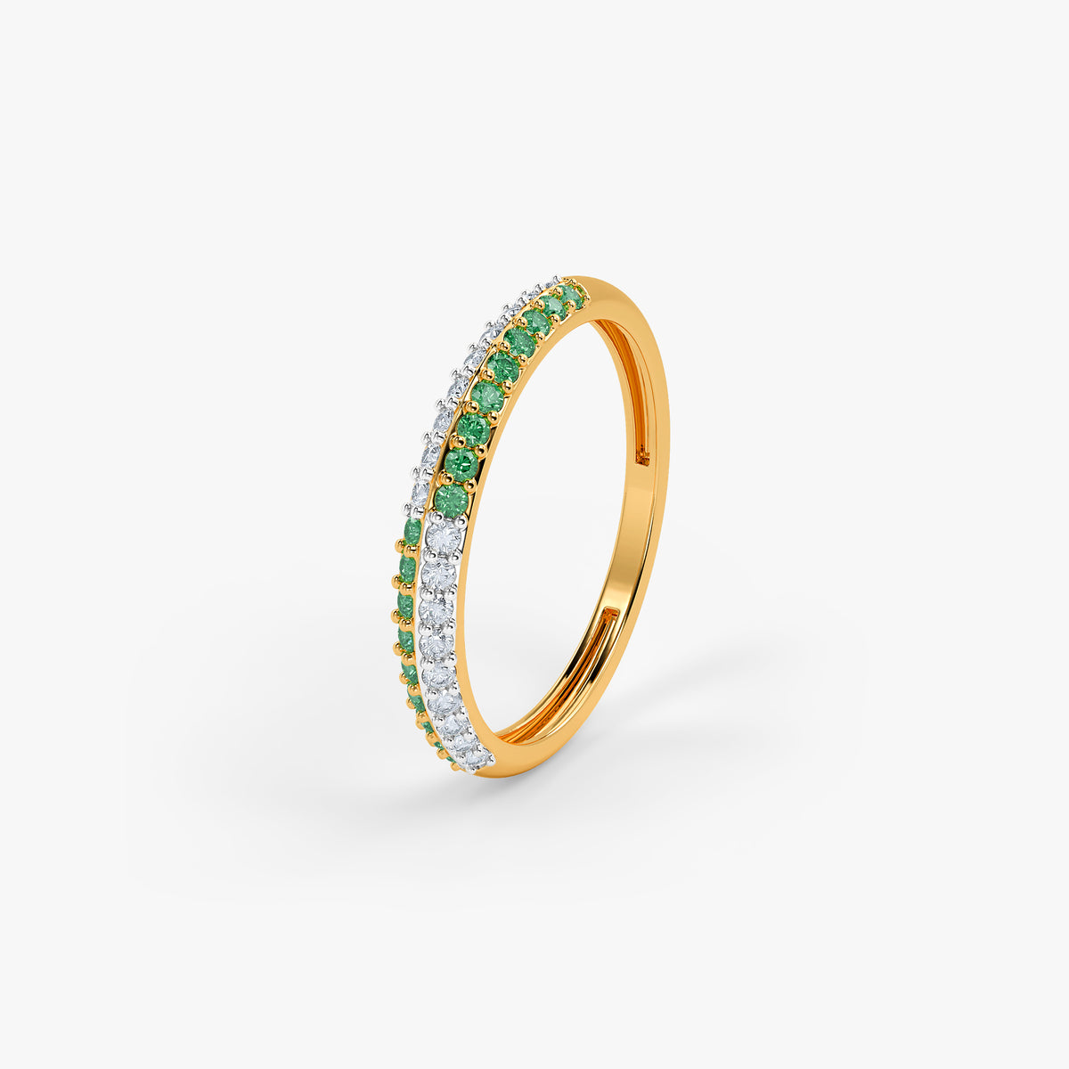 Gold Gulzarina Lab Grown Diamond Ring (Size 12)