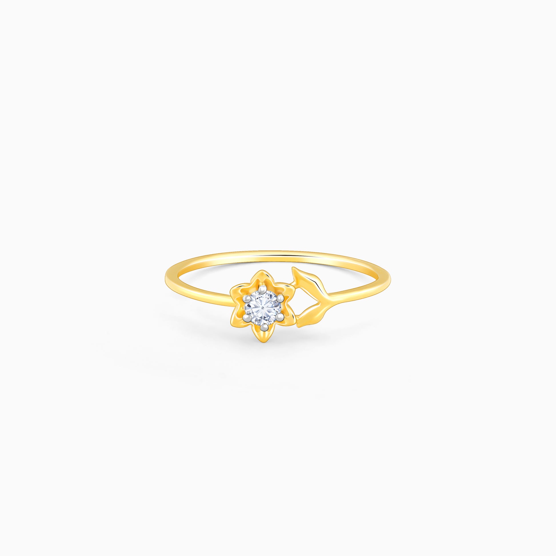 Lab_grown_diamond_Gold_Magnolia_Diamond_Ring