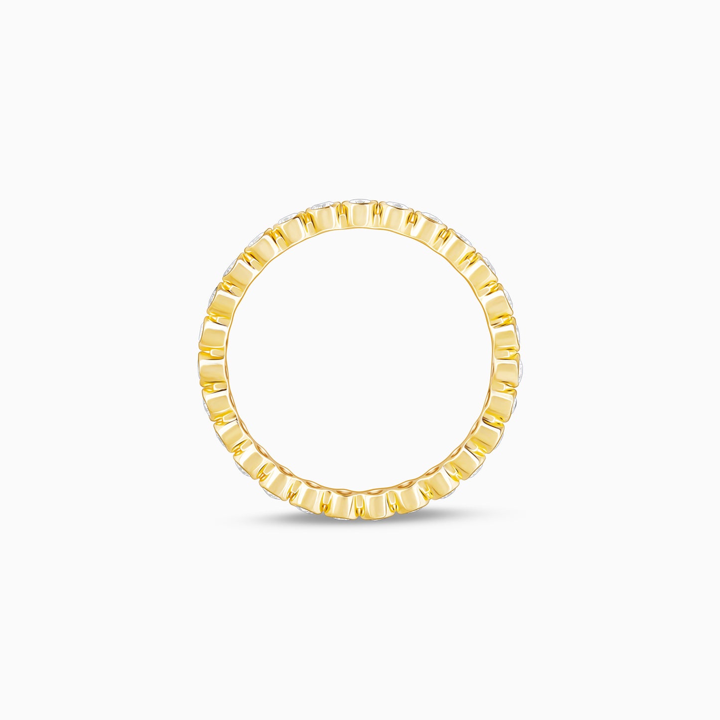 Gold Classic Band Diamond Ring