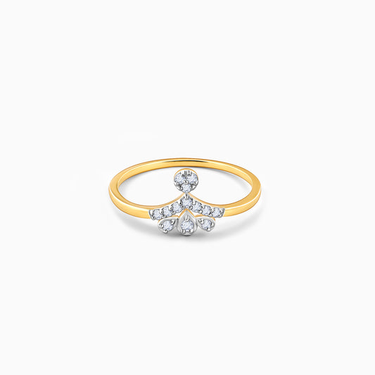 Lab_grown_diamond_Gold_Dangling_Diamond_Ring