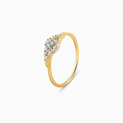 Gold Classy Diamond Ring