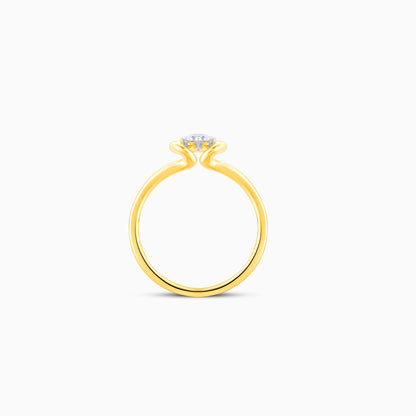 Gold Symphony Of Love Diamond Ring