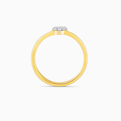 Gold Sparkling Grace Diamond Ring