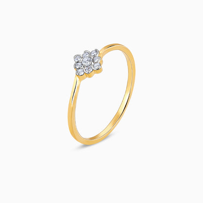 Gold Beauty In Elegance Diamond Ring