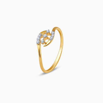 Gold Magnificent Sparkle Lab Grown Diamond Ring