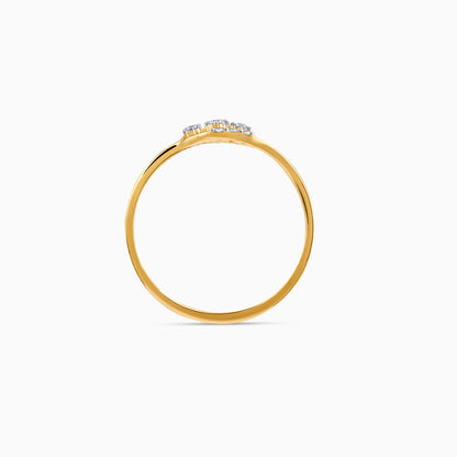 Gold Magnificent Sparkle Lab Grown Diamond Ring