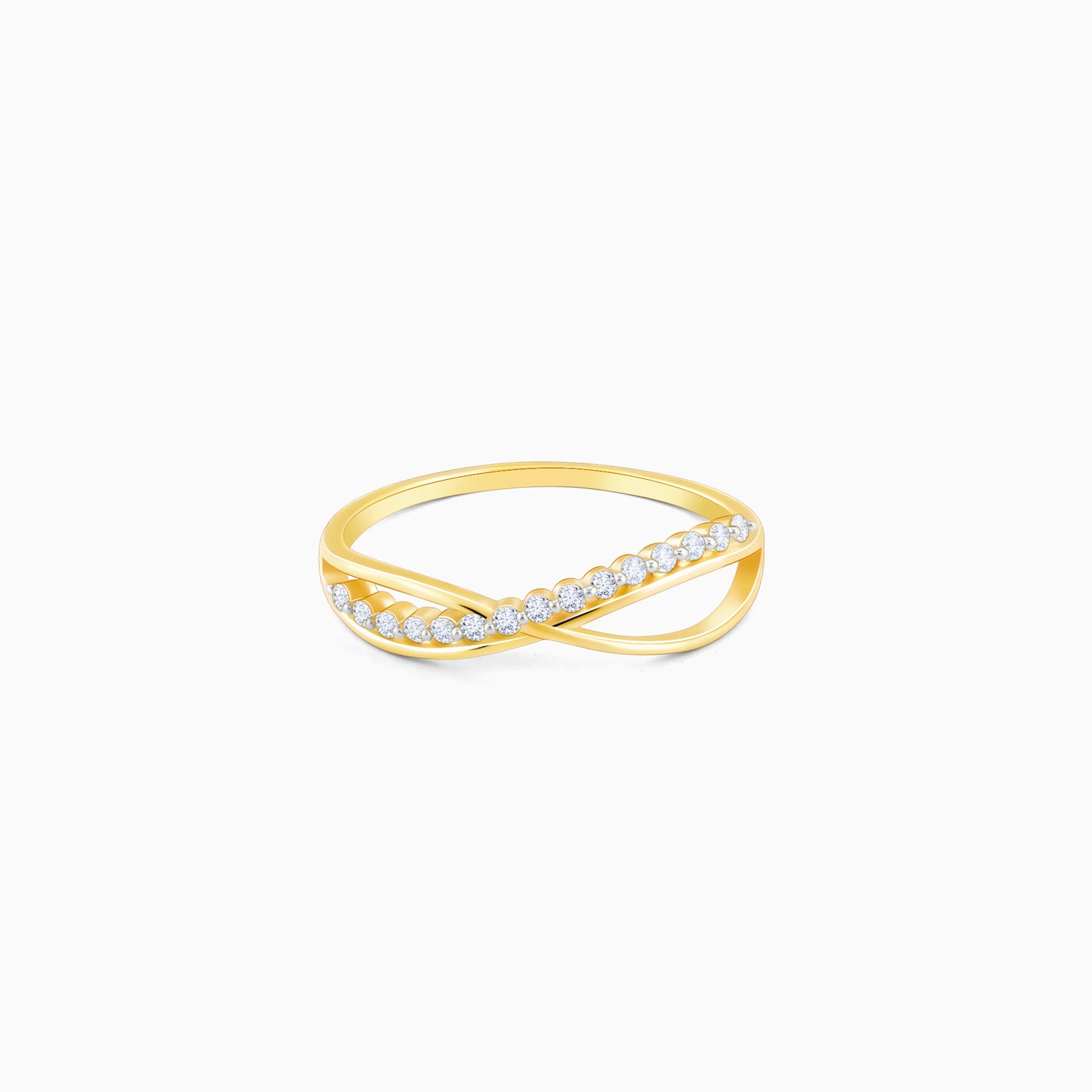 Gold Sunlight Diamond Ring