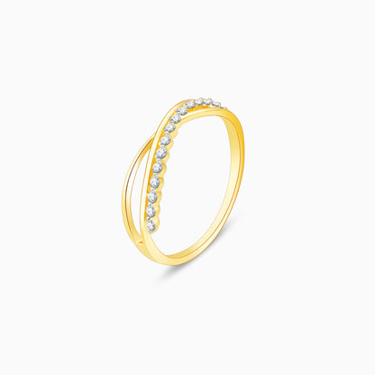 Gold Sunlight Diamond Ring