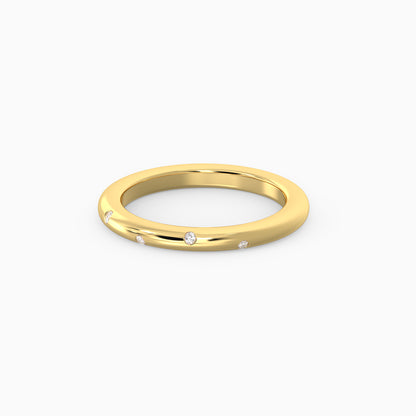 Gold Simple Elegance Diamond Ring