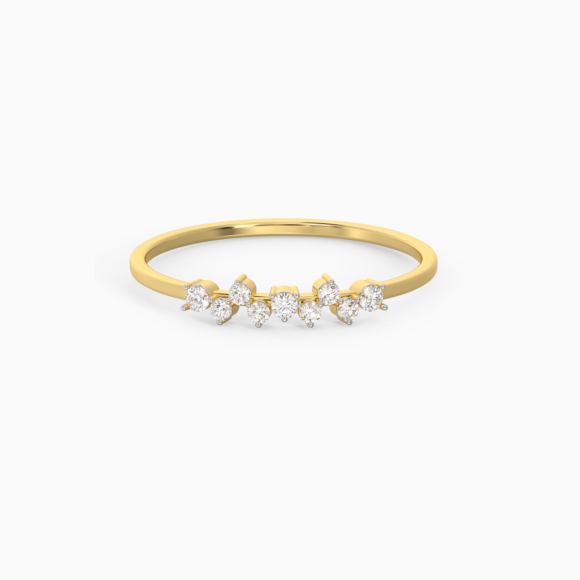 Gold Classic Elegance Diamond Ring