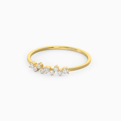 Gold Classic Elegance Diamond Ring