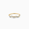 Gold Majestic Curves Lab Grown Diamond Ring (Size 12)