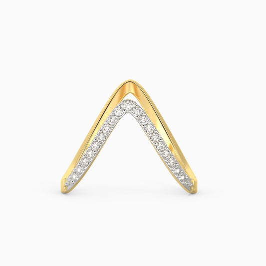 Gold Vellore Vanki Diamond Ring