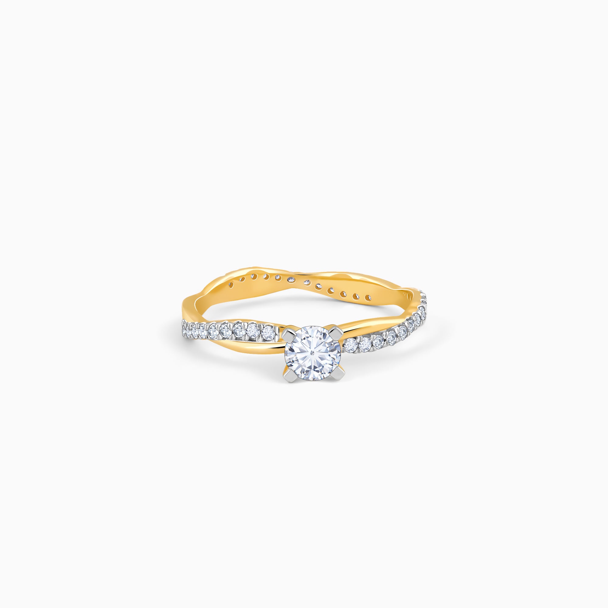 Gold Bold Beauty Diamond Ring - Image 1