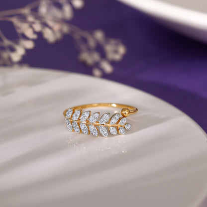 Gold Infinite Moments Diamond Ring