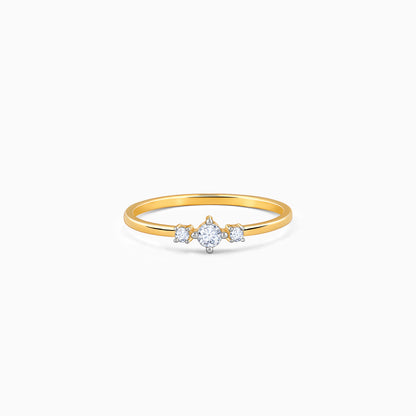Gold Stunning Beauty Lab Grown Diamond Ring