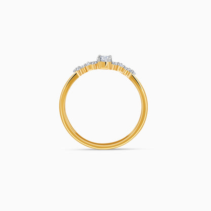 Gold Velvet Light Lab Grown Diamond Ring
