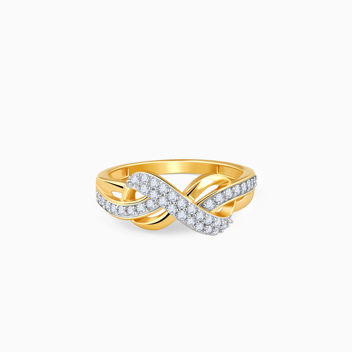 Anushka Sharma Gold Everlasting Lab Grown Diamond Ring
