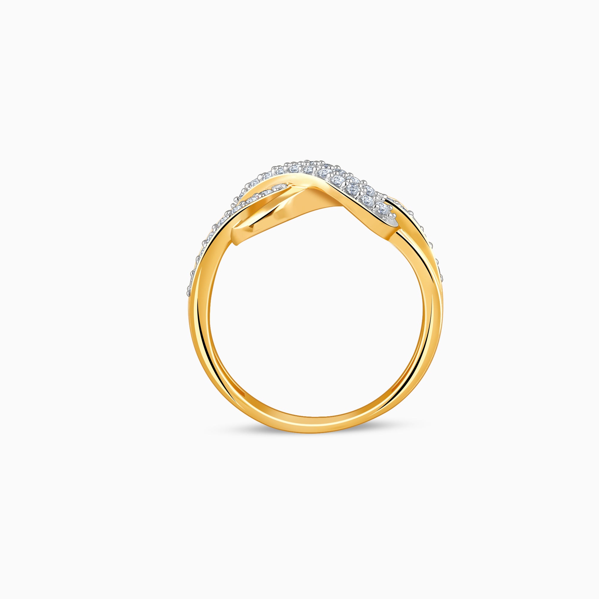 Gold Everlasting Lab Grown Diamond Ring - view 5