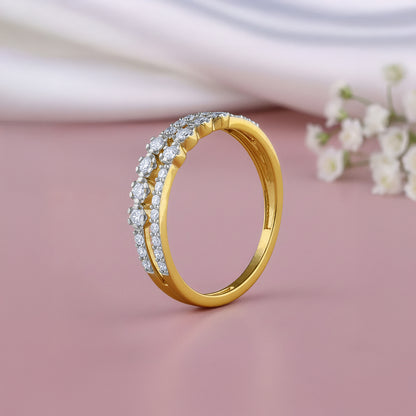 Gold Auradelle Lab Grown Diamond Ring