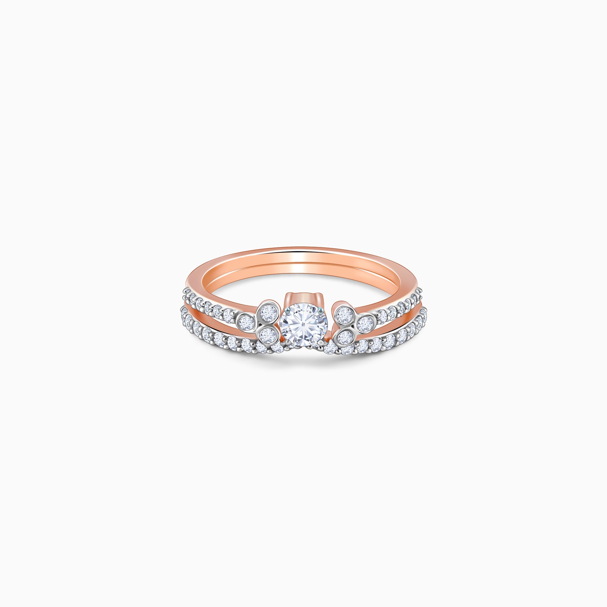 Rose Gold Imperial Solitaire Lab Grown Diamond Ring - Image 1