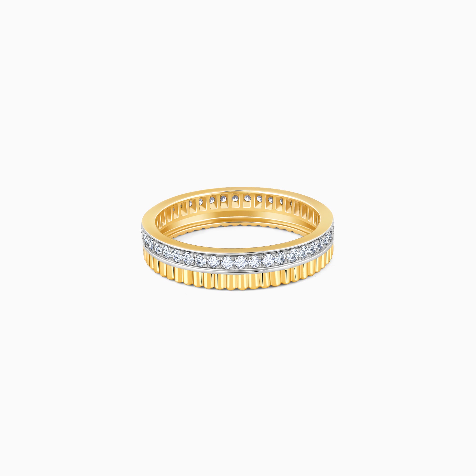 Gold Empress Shine Lab Grown Diamond Ring - Image 1