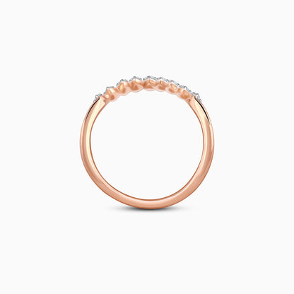 Rose Gold Cuore Diamond Vanki Ring