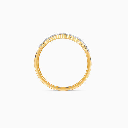 Gold Double Delight Diamond Ring