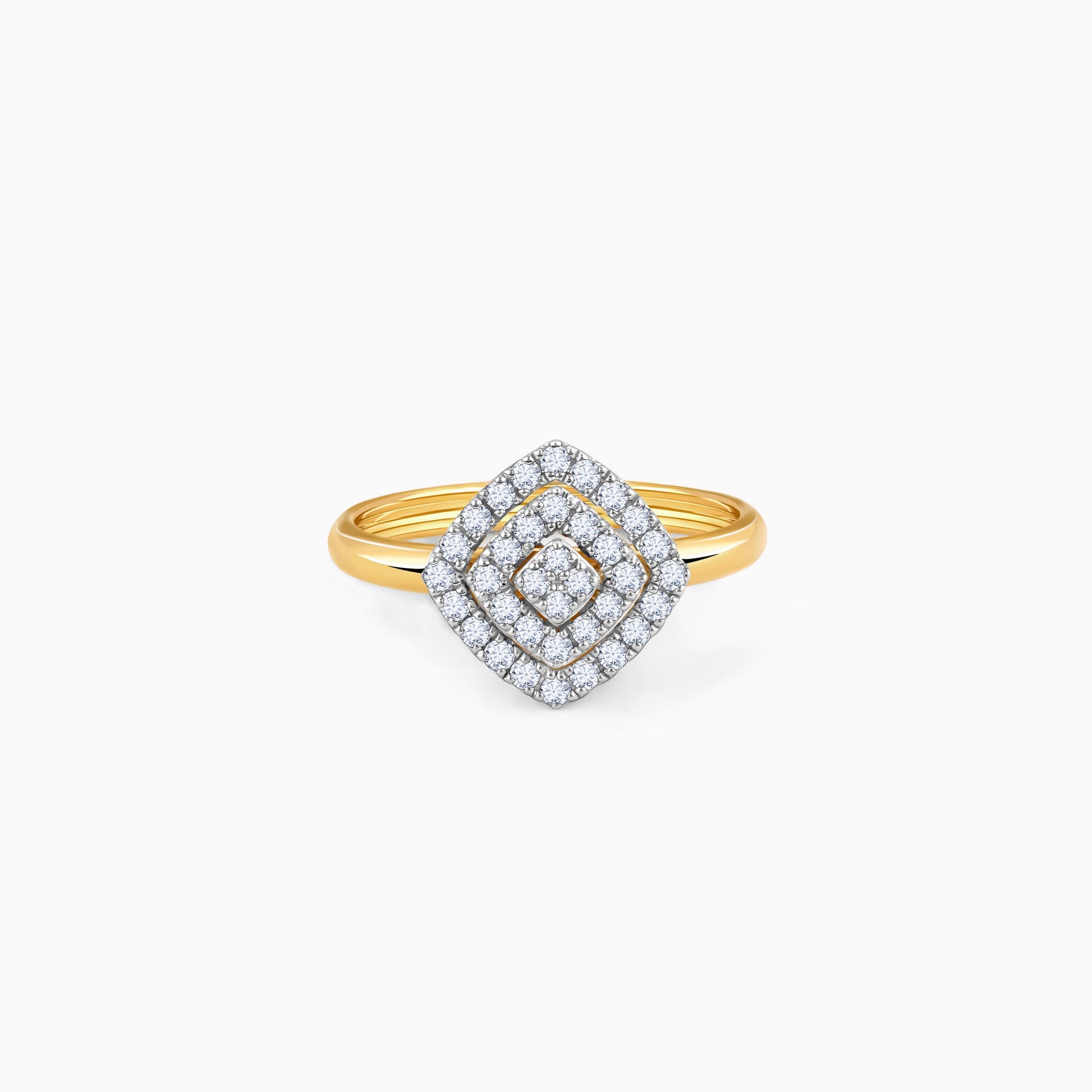 Gold Forever Yours Diamond Ring – Heer by GIVA